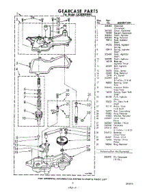 09 - Gearcase parts for Whirlpool Washer LA3800XKW0 / from AppliancePartsPros.com
