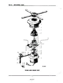07 - Wash And Drain parts for Kitchenaid Dishwasher KDI16 / from AppliancePartsPros.com
