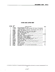 12 - Section parts for Kitchenaid Dishwasher KDI16 / from AppliancePartsPros.com