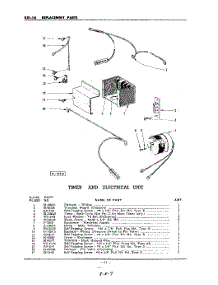 15 - Timer And Electrical parts for Kitchenaid Dishwasher KDI16SC / from AppliancePartsPros.com