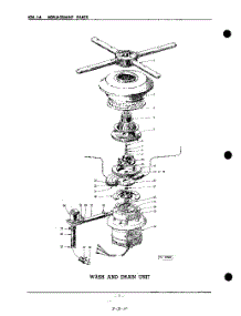 05 - Wash And Drain parts for Kitchenaid Dishwasher KDI16WSC / from AppliancePartsPros.com