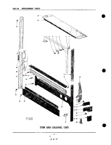 13 - Trim And Channel parts for Kitchenaid Dishwasher KDI16WSC / from AppliancePartsPros.com