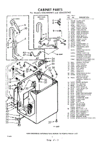 02 - Cabinet parts for Whirlpool Washer LDA5500W3 / from AppliancePartsPros.com