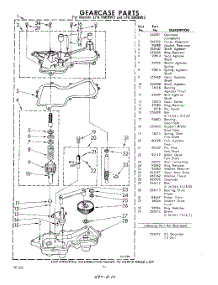 10 - Gear Case parts for Whirlpool Washer LFA5600W3 / from AppliancePartsPros.com