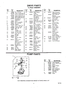 05 - Pump parts for Whirlpool Washer LHA5500W1 / from AppliancePartsPros.com