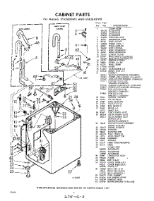 02 - Cabinet parts for Whirlpool Washer LFA5605W0 / from AppliancePartsPros.com