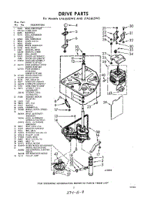 03 - Drive parts for Whirlpool Washer LFA5605W0 / from AppliancePartsPros.com