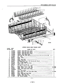 15 - Upper Rack And Track parts for Kitchenaid Dishwasher KDI17A / from AppliancePartsPros.com