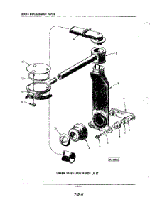 11 - Upper Wash And Rinse parts for Kitchenaid Dishwasher KDI18 / from AppliancePartsPros.com