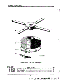 14 - Lower Wash Arm And Strainers parts for Kitchenaid Dishwasher KDI18 / from AppliancePartsPros.com
