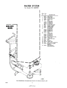 06 - Water System parts for Whirlpool Washer LFA5680W0 / from AppliancePartsPros.com