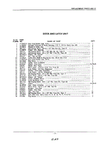 09 - Section parts for Kitchenaid Dishwasher KDI57 / from AppliancePartsPros.com