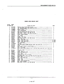 05 - Section parts for Kitchenaid Dishwasher KDI57A / from AppliancePartsPros.com