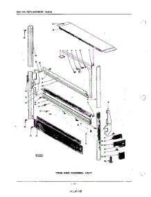 12 - Trim And Channel parts for Kitchenaid Dishwasher KDI57A / from AppliancePartsPros.com