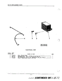 14 - Electrical parts for Kitchenaid Dishwasher KDI57A / from AppliancePartsPros.com