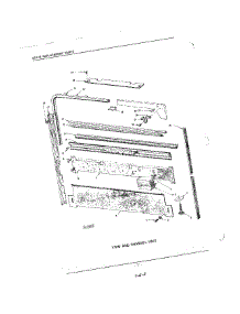 17 - Trim And Channel parts for Kitchenaid Dishwasher KDI58 / from AppliancePartsPros.com