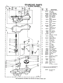 09 - Gear Case parts for Whirlpool Washer LHA5580W1 / from AppliancePartsPros.com