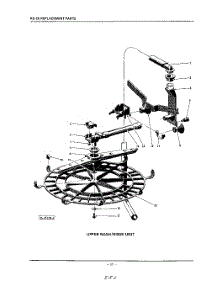 15 - Upper Wash And Rinse parts for Kitchenaid Dishwasher KDI60A / from AppliancePartsPros.com