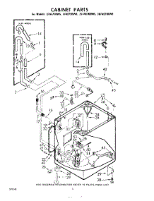 04 - Cabinet parts for Whirlpool Washer LFA5705W5 / from AppliancePartsPros.com