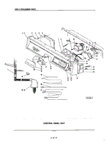 04 - Controls parts for Kitchenaid Dishwasher KDIS21 / from AppliancePartsPros.com