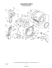 05 - Bulkhead parts for Whirlpool Dryer LG5321XTN0 / from AppliancePartsPros.com