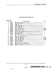06 - Section parts for Kitchenaid Dishwasher KDP18 / from AppliancePartsPros.com