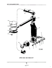 10 - Upper Wash And Rinse parts for Kitchenaid Dishwasher KDP18 / from AppliancePartsPros.com