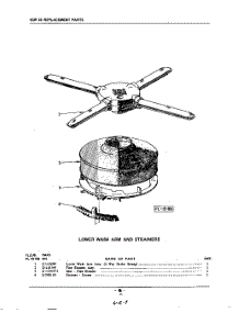 13 - Lower Wash Arm And Strainers parts for Kitchenaid Dishwasher KDP18 / from AppliancePartsPros.com