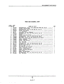 17 - Section parts for Kitchenaid Dishwasher KDP18 / from AppliancePartsPros.com