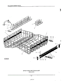 25 - (Kdi And Kdp) parts for Kitchenaid Dishwasher KDP19 / from AppliancePartsPros.com