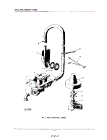 10 - Fill And Overfill parts for Kitchenaid Dishwasher KDP20 / from AppliancePartsPros.com