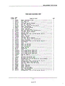 10 - Section parts for Kitchenaid Dishwasher KDR66 / from AppliancePartsPros.com