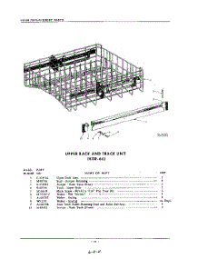 19 - (Kdr-66) parts for Kitchenaid Dishwasher KDR66 / from AppliancePartsPros.com