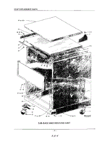 04 - Sub-Base And Housing parts for Kitchenaid Dishwasher KDR67 / from AppliancePartsPros.com