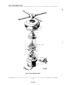 10 - Wash And Drain parts for Kitchenaid Dishwasher KDR67 / from AppliancePartsPros.com
