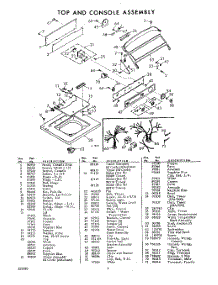 04 - Top And Console Assembly parts for Whirlpool Washer LSA7800W1 / from AppliancePartsPros.com