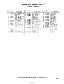 11 - Section parts for Whirlpool Washer Dryer Combo LT5000XLW0 / from AppliancePartsPros.com