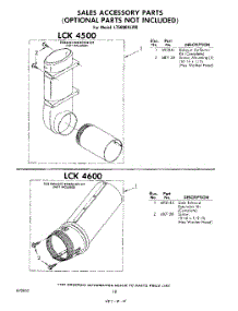 18 - Exhaust Accessories parts for Whirlpool Washer Dryer Combo LT5000XLW0 / from AppliancePartsPros.com
