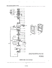 06 - Model Kwc-100-Custom parts for Whirlpool KWS100 / from AppliancePartsPros.com