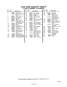 03 - Section parts for Whirlpool Washer LHA5805W1 / from AppliancePartsPros.com