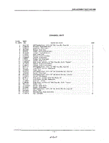 11 - Section parts for Kitchenaid Dishwasher KDR68B / from AppliancePartsPros.com