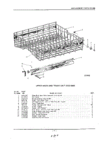 21 - Kdd-68B parts for Kitchenaid Dishwasher KDR68B / from AppliancePartsPros.com