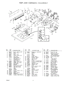 04 - Top And Console Assembly parts for Whirlpool Washer LSB4640W0 / from AppliancePartsPros.com
