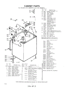 02 - Cabinet parts for Whirlpool Washer LFA6800W0 / from AppliancePartsPros.com