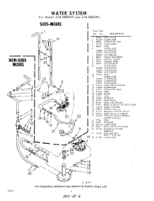 06 - Water System parts for Whirlpool Washer LFA6800W0 / from AppliancePartsPros.com