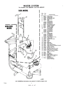 06 - Water System parts for Whirlpool Washer LFA6800W1 / from AppliancePartsPros.com