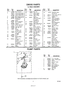 05 - Pump parts for Whirlpool Washer LHA6300W1 / from AppliancePartsPros.com