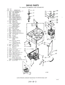 03 - Drive parts for Whirlpool Washer LFA6805W0 / from AppliancePartsPros.com