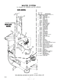 06 - Water System parts for Whirlpool Washer LFA6900W0 / from AppliancePartsPros.com