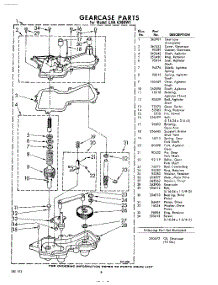 08 - Gear Case parts for Whirlpool Washer LHA6380W1 / from AppliancePartsPros.com
